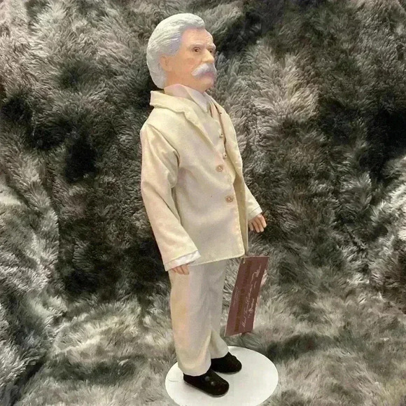 HOST PICK!!! Vintage Mark Twain Doll with  tag - Picture 3 of 16